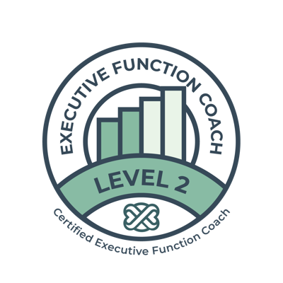 IEFCC level 2 certified executive function coach seal